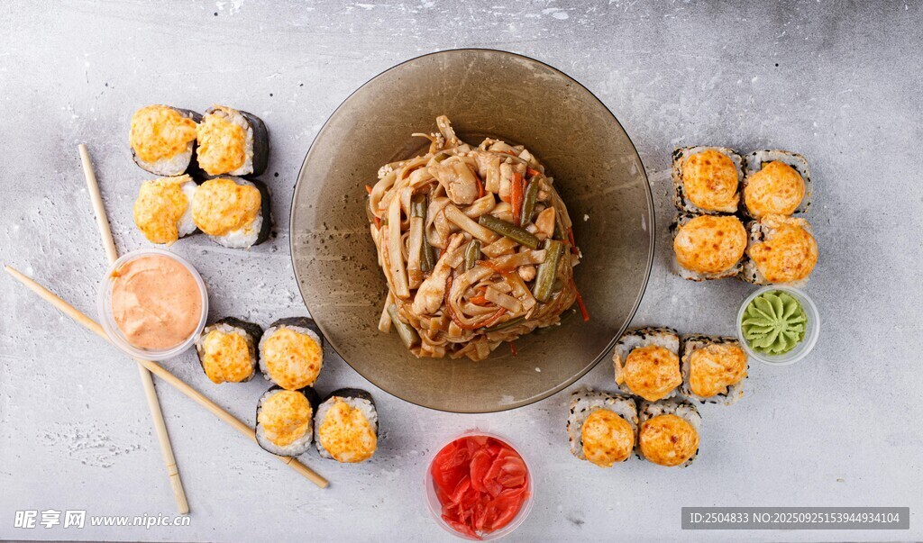 美味小吃拼盘 多样风味