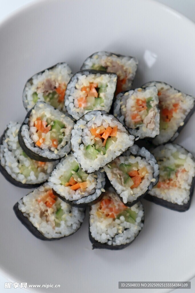 美味寿司卷 视觉味觉盛宴