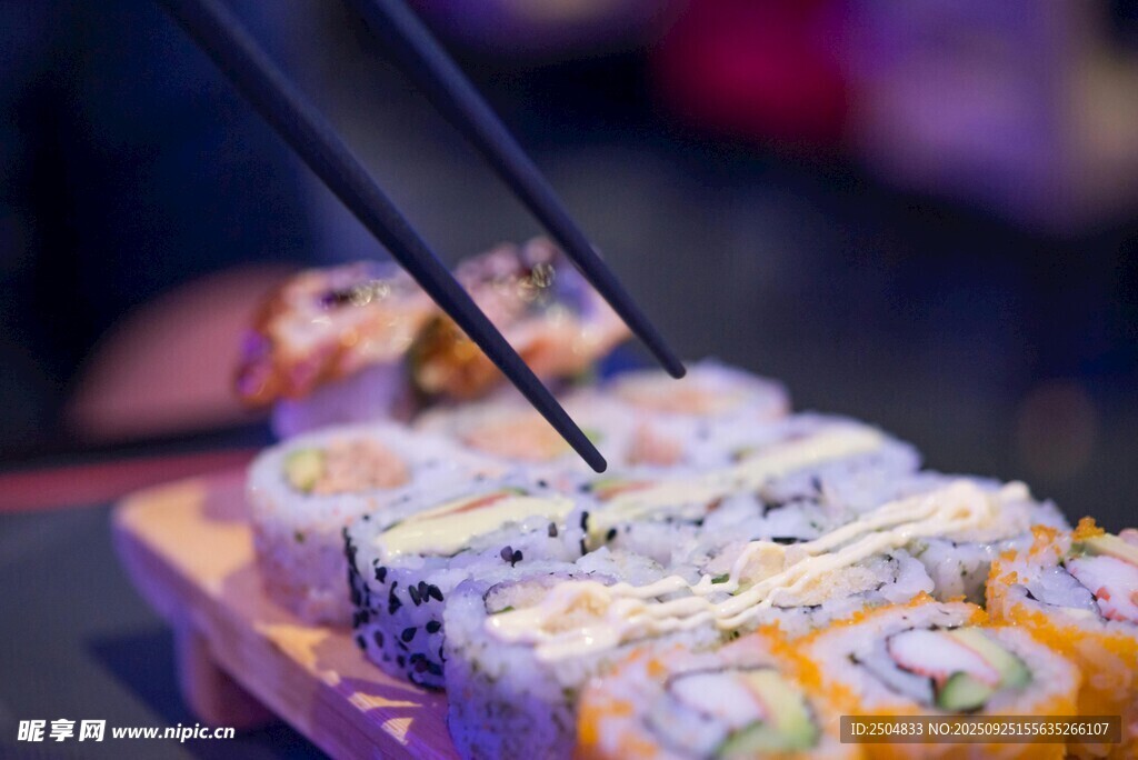 美味寿司特写