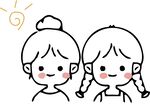 可爱双马尾女孩头像