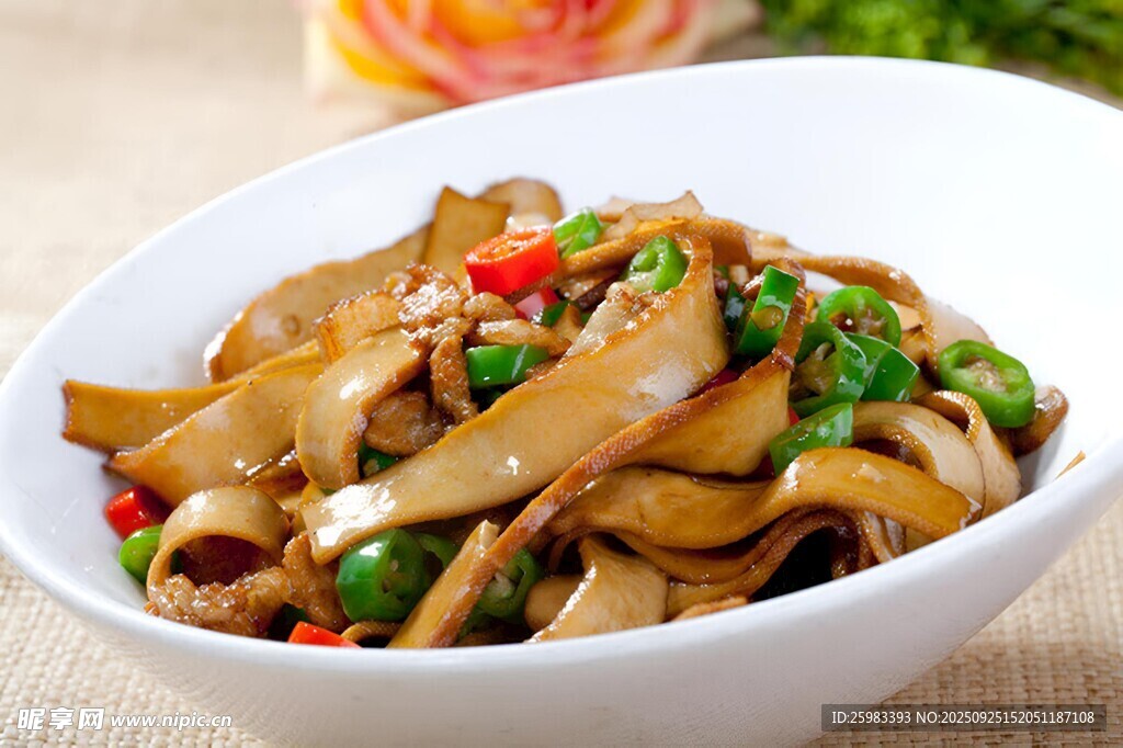 辣椒炒香干