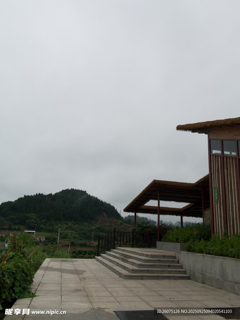 户外建筑与自然景观