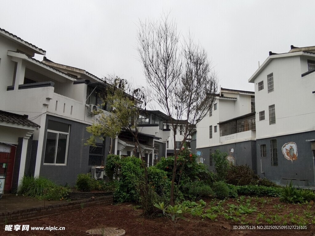 现代风格联排住宅景观