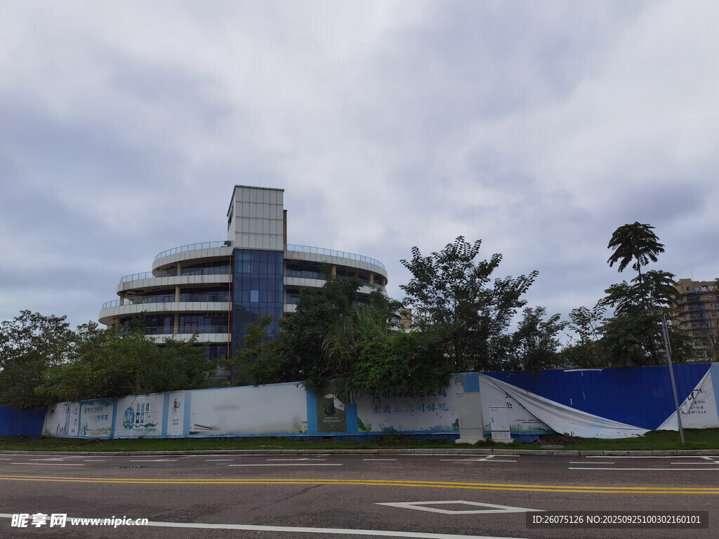 在建建筑外观