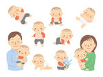 亲子温馨瞬间合集