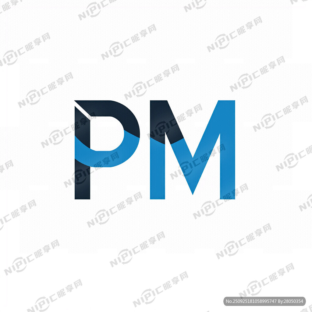 PM字母组合LOGO