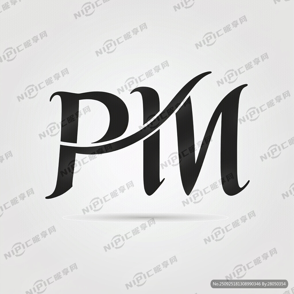 PM字母组合LOGO