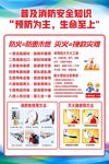消防安全知识宣传海报