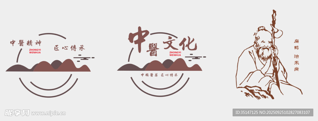 中医形象墙 中医文化