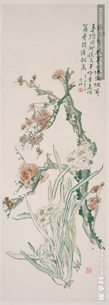 水墨花卉图