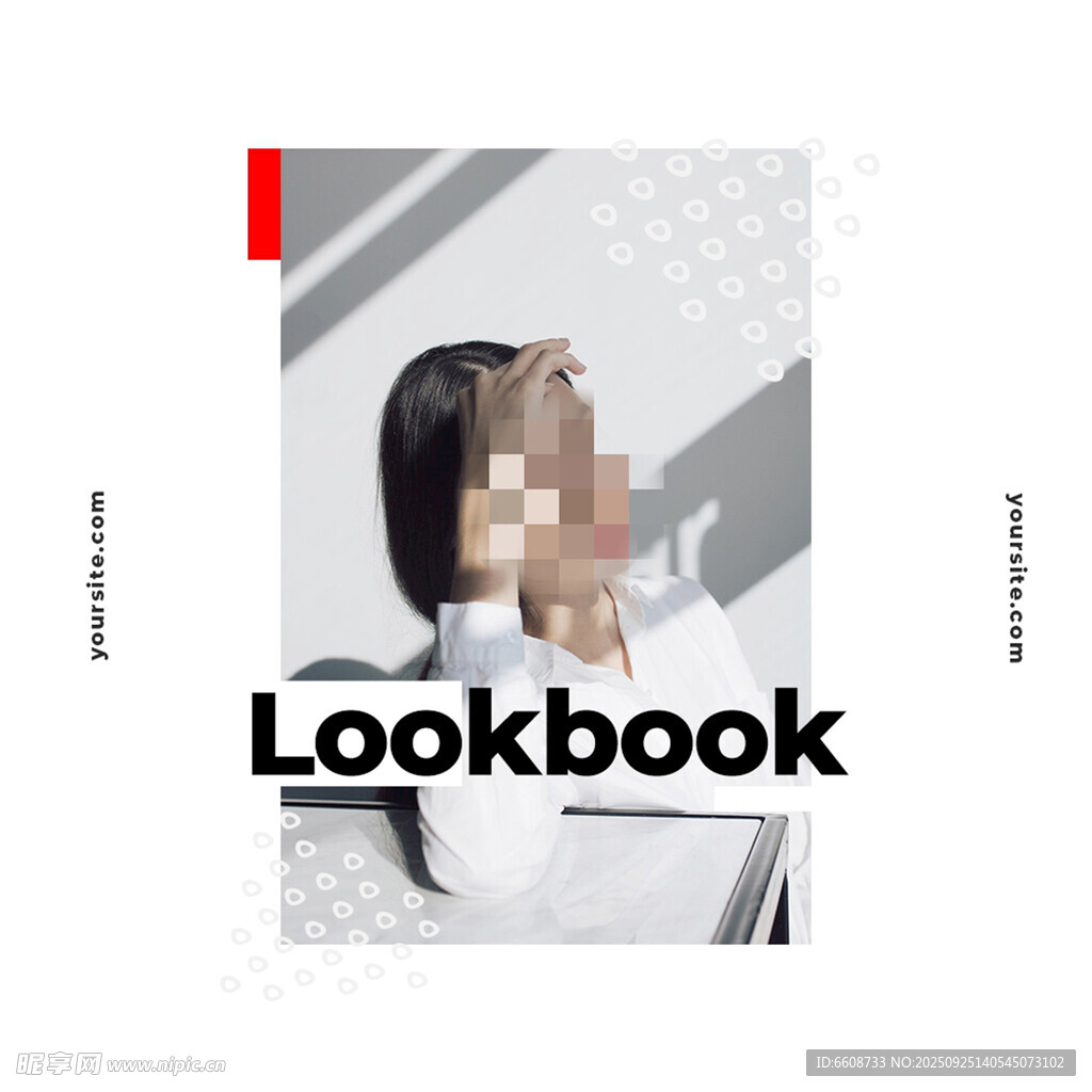 时尚造型Lookbook展示