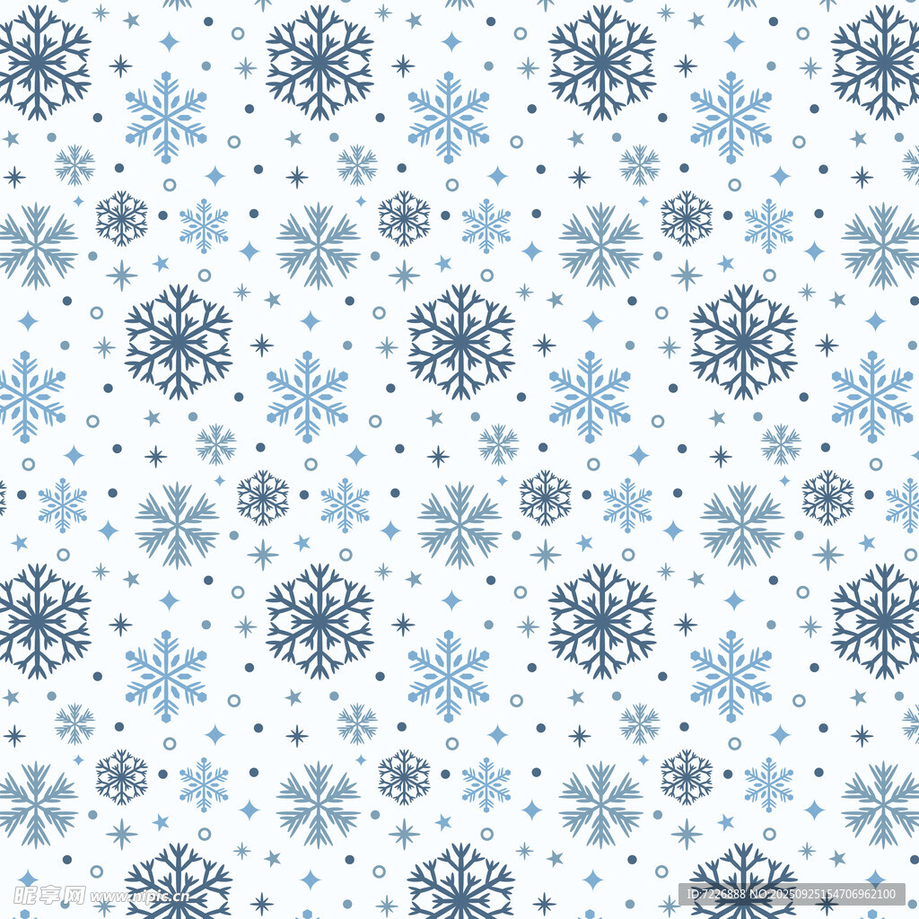 雪花图案 