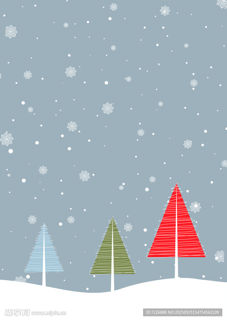冬日雪景插图