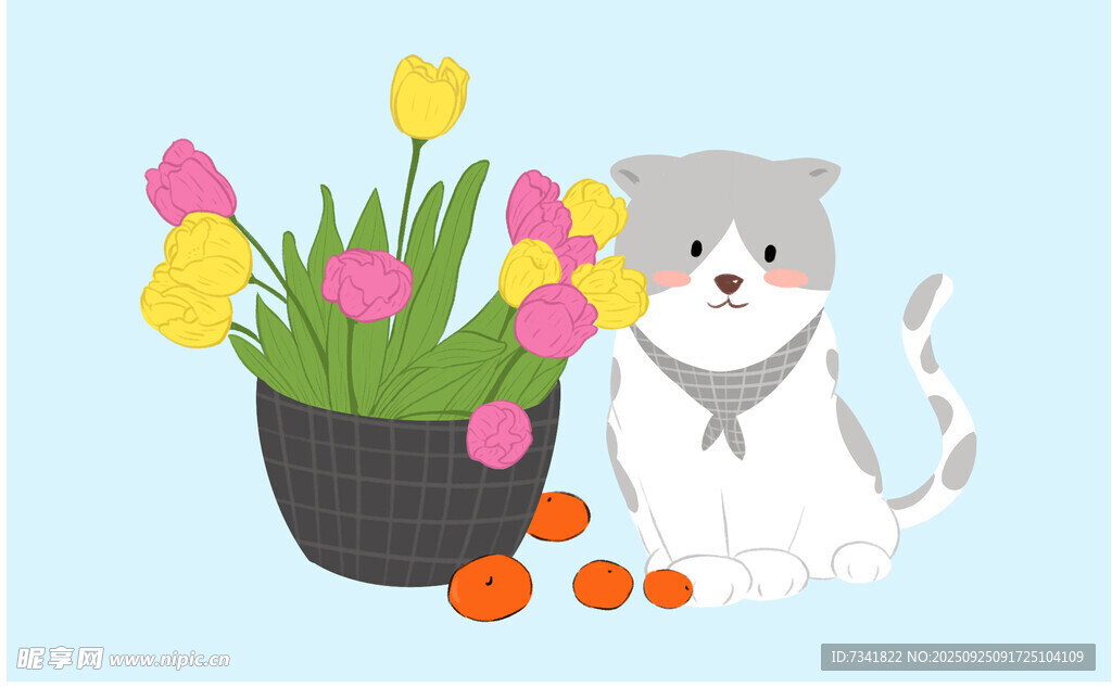 猫咪装饰画