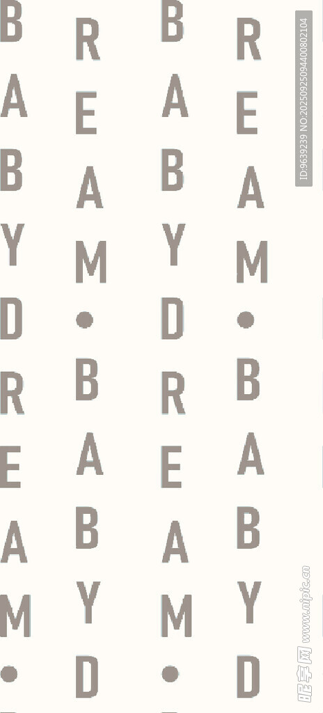 字母背景图案
