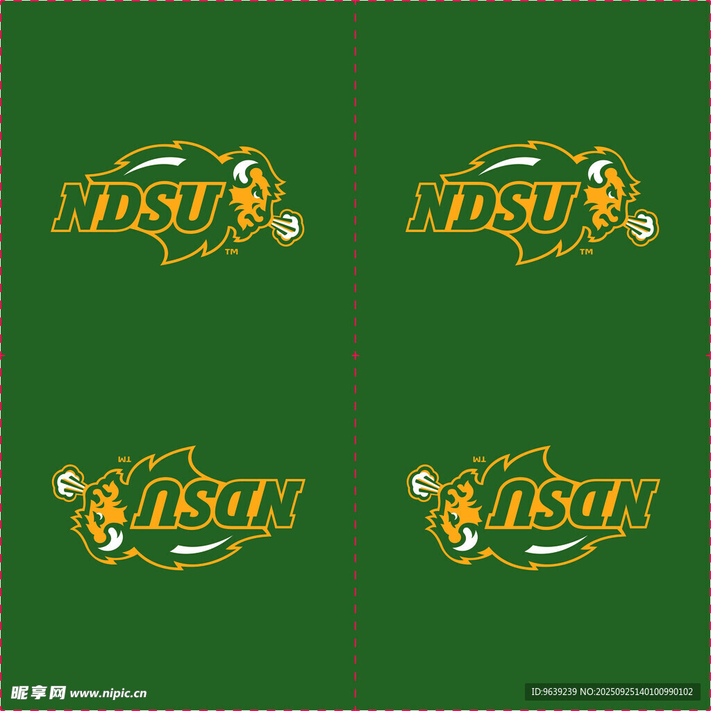 NDSU标志设计图案