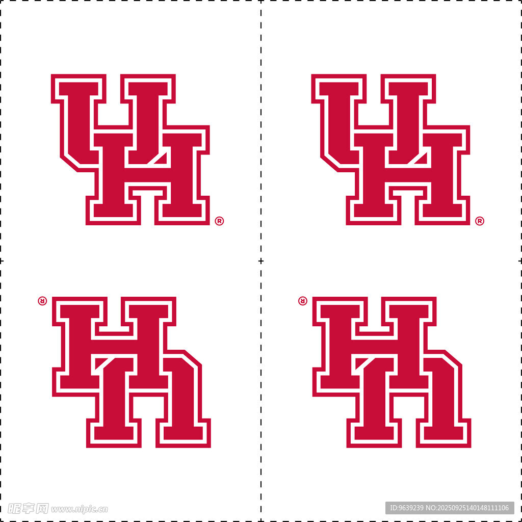 休斯顿大学标志图案