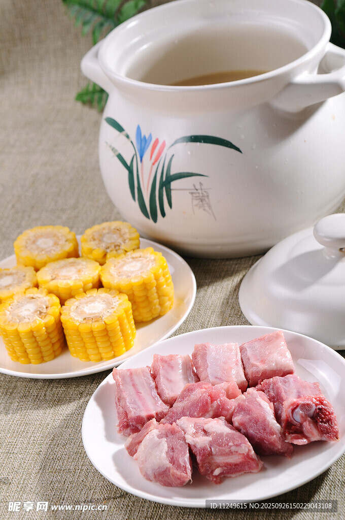 杂粮炖排骨