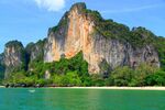 美丽海岛壮丽山景风光