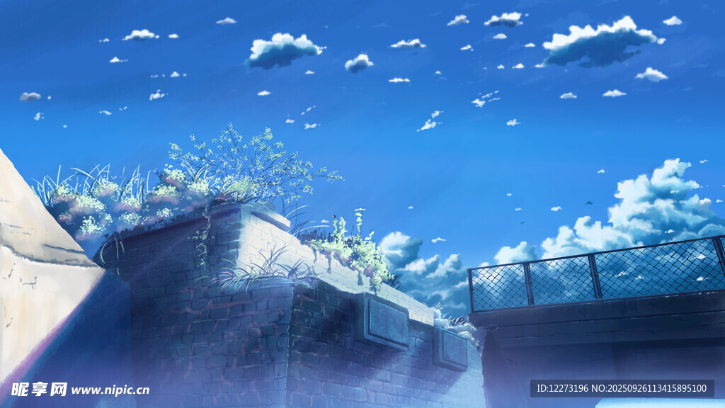 梦幻海浪与飞翔海鸥场景