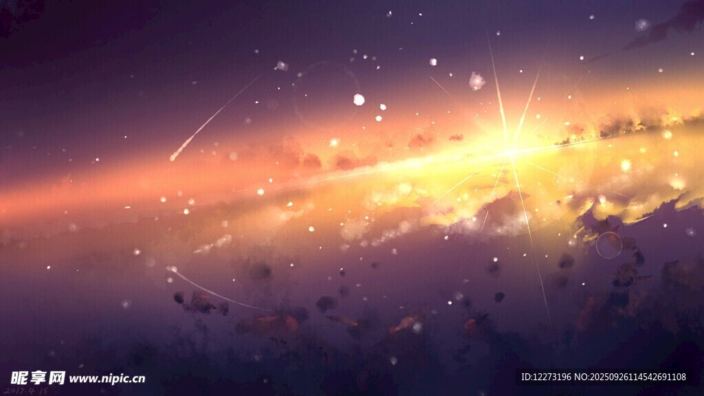 梦幻宇宙星空壮丽景象