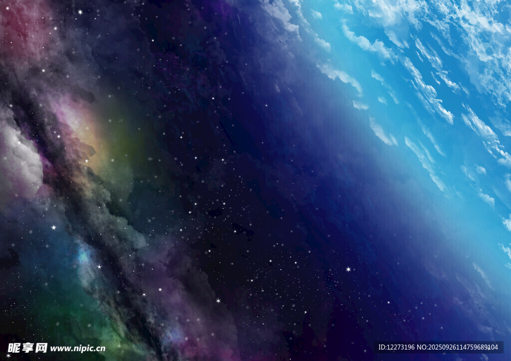 梦幻宇宙星空景观