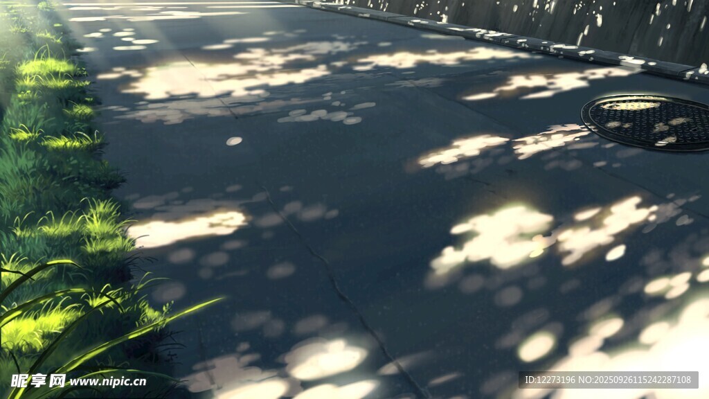 空中俯瞰城市与绿地景观