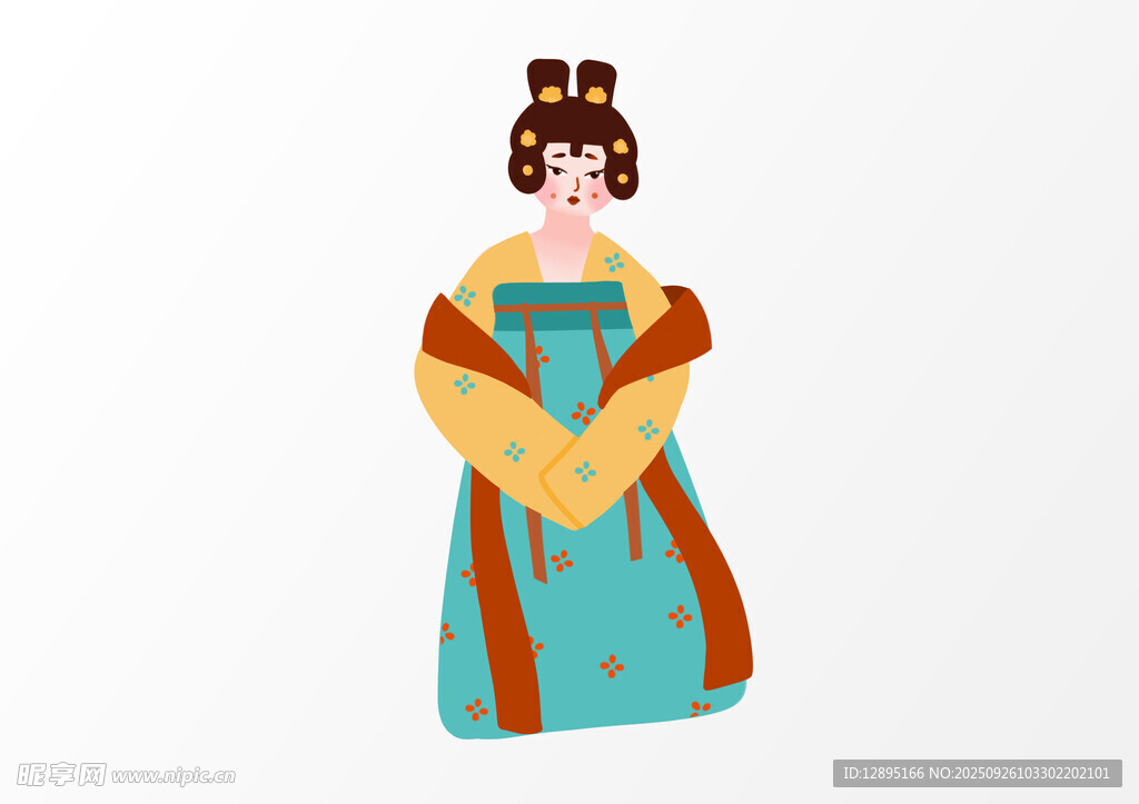 古风汉服女子优雅形象