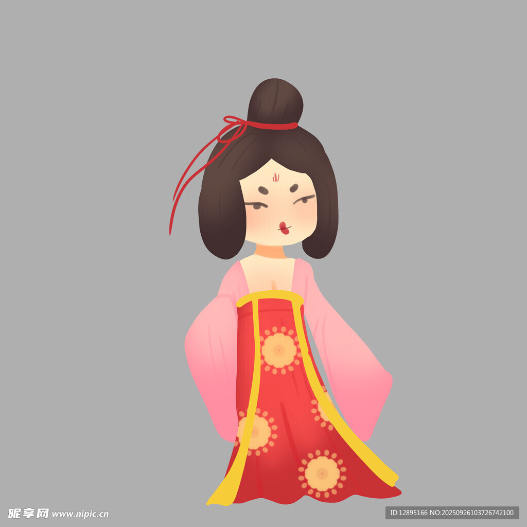 古风汉服少女形象