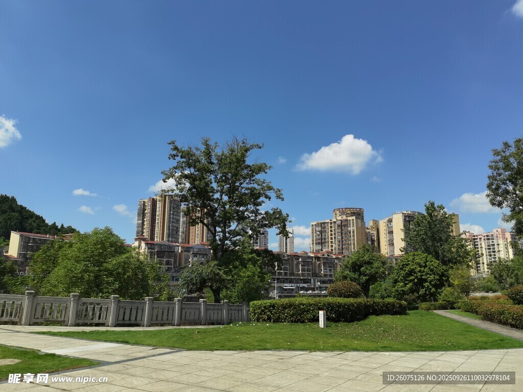 城市住宅区景观