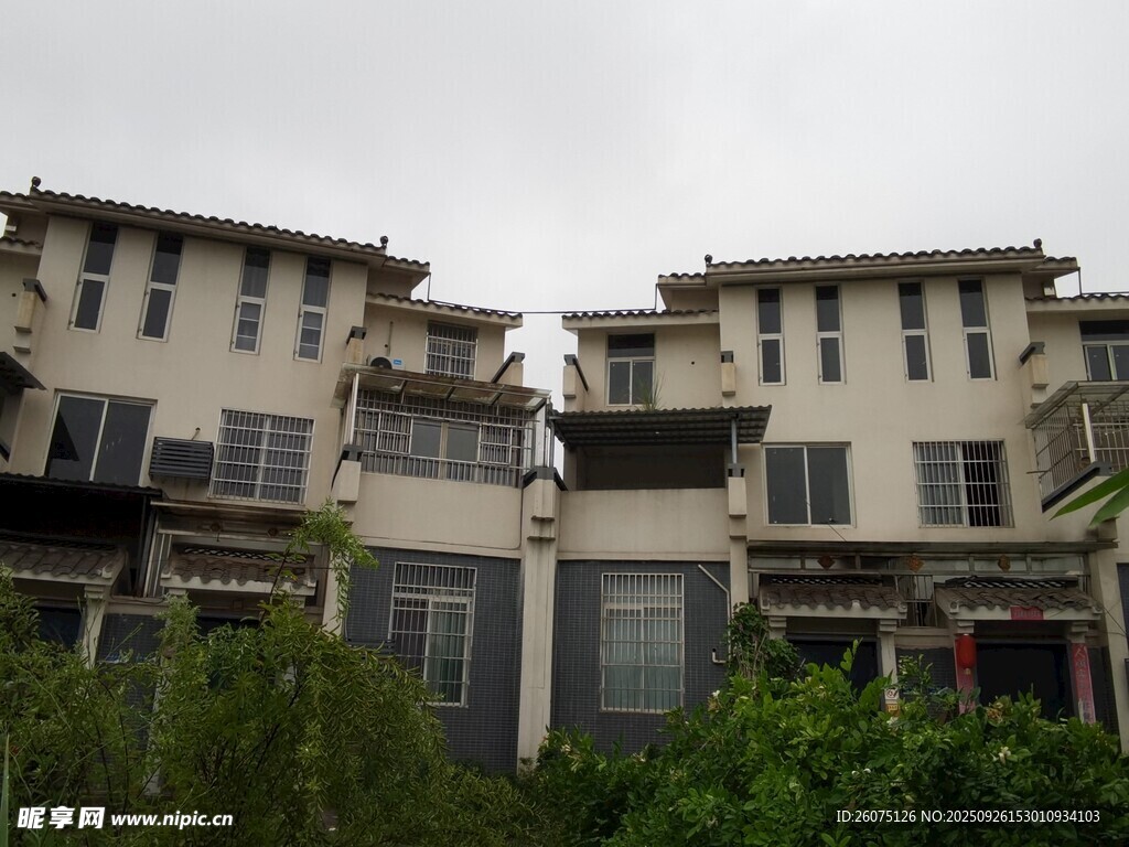 中式风格联排住宅