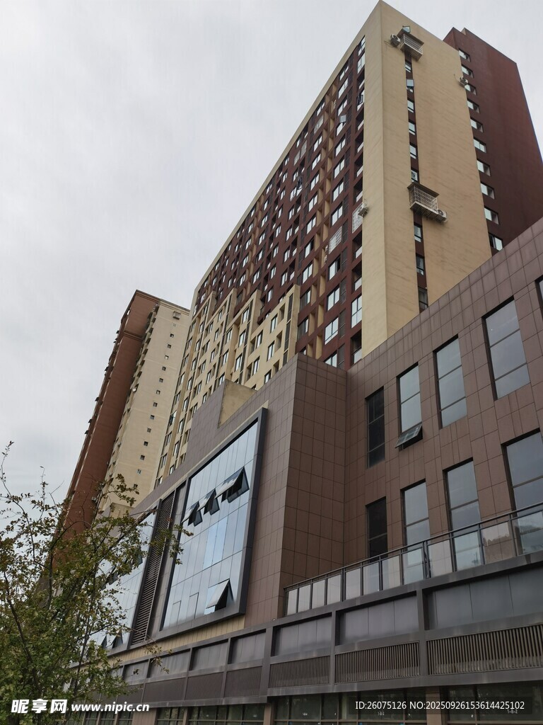 高层住宅建筑外观