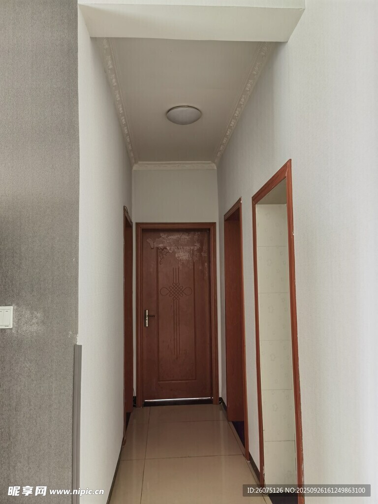 简约走廊过道室内场景