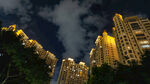 璀璨夜景中的高楼大厦