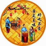 饭店装饰画