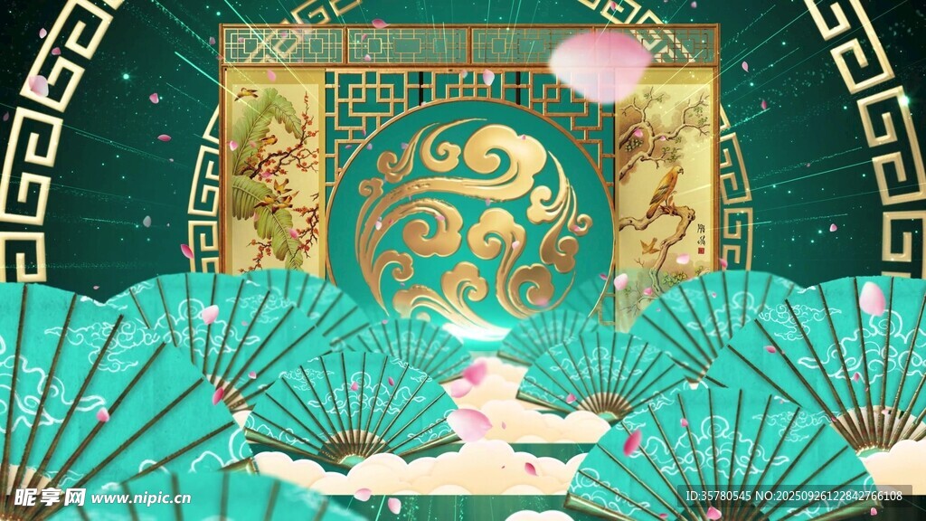 中国风古典舞台背景