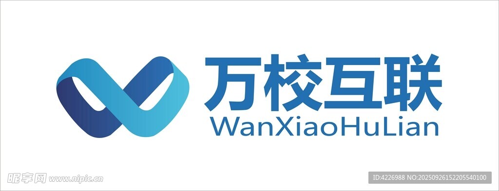 LOGO  标志  万校互联 