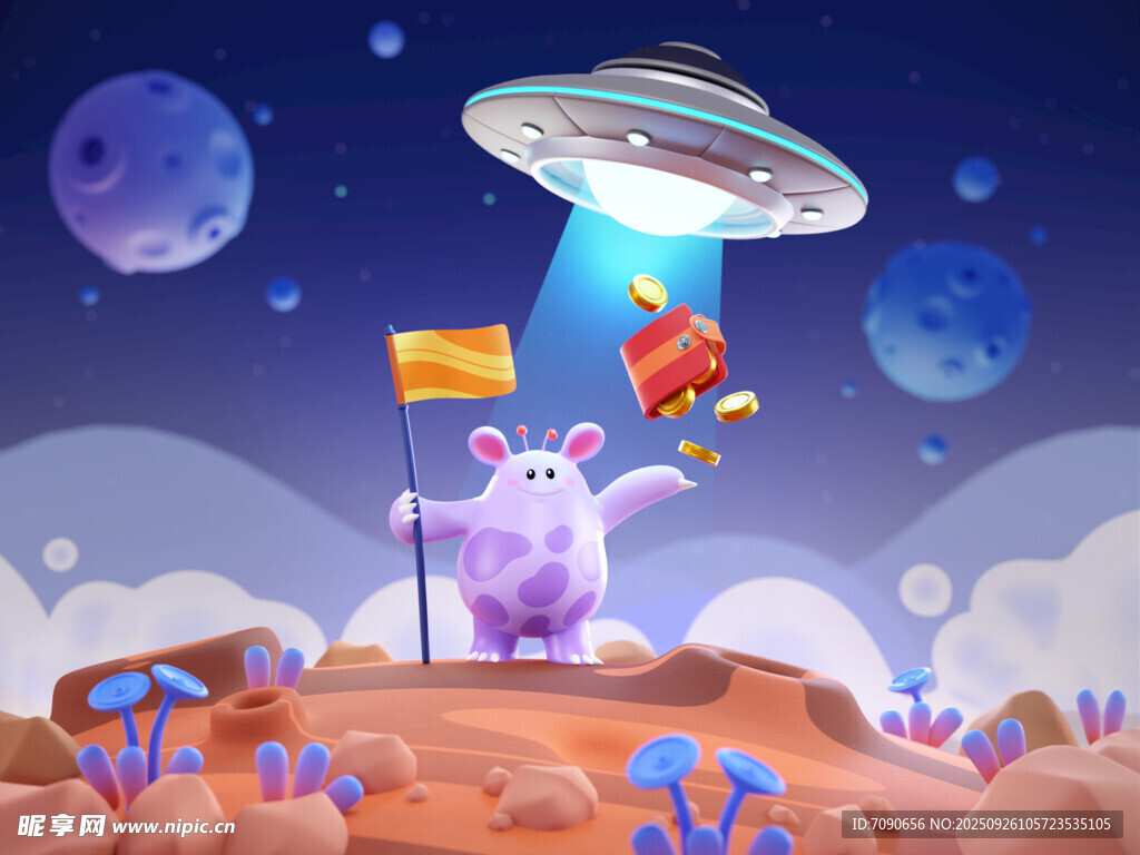 外星小怪兽的奇幻太空之旅