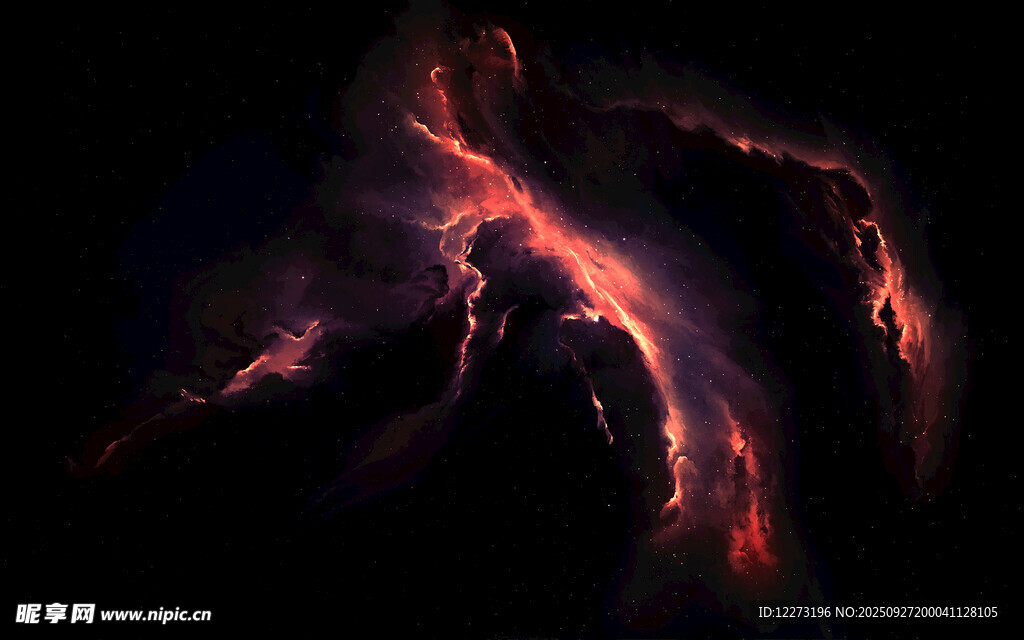 梦幻宇宙星云景象