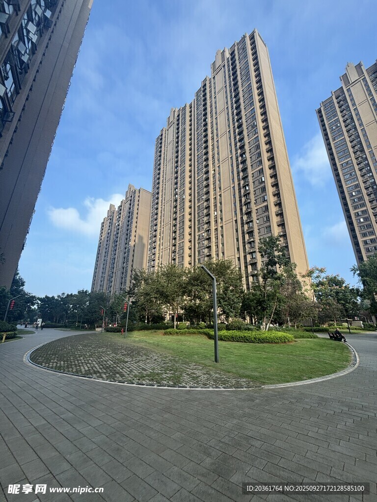 现代高层住宅小区景观
