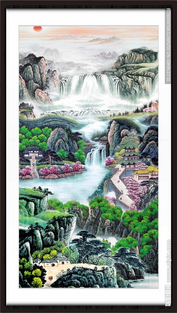 中国风山水 