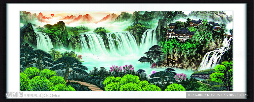 巨幅国画 