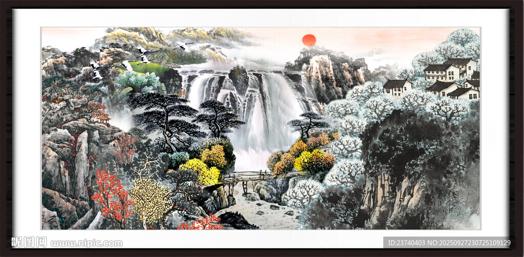 巨幅国画 