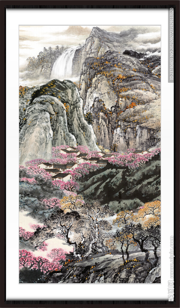 客厅山水画