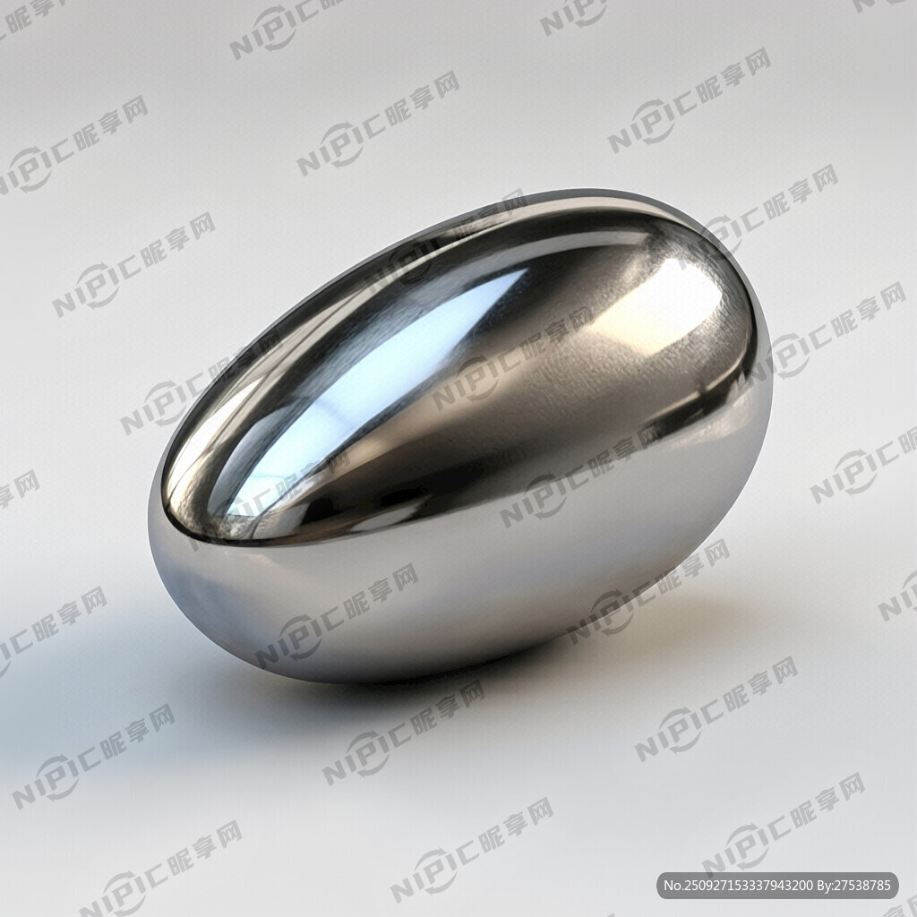 一粒大米 用不锈钢铸造