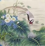 水墨花鸟图