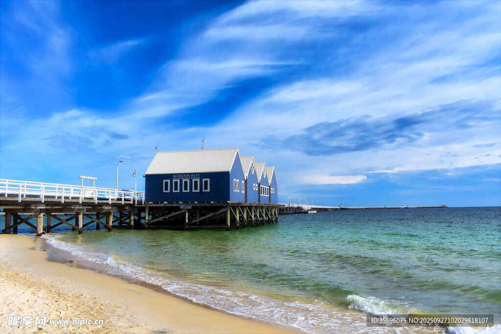 海滨码头美景