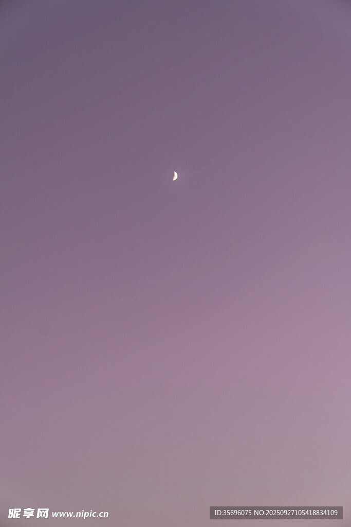 夜空中的孤星