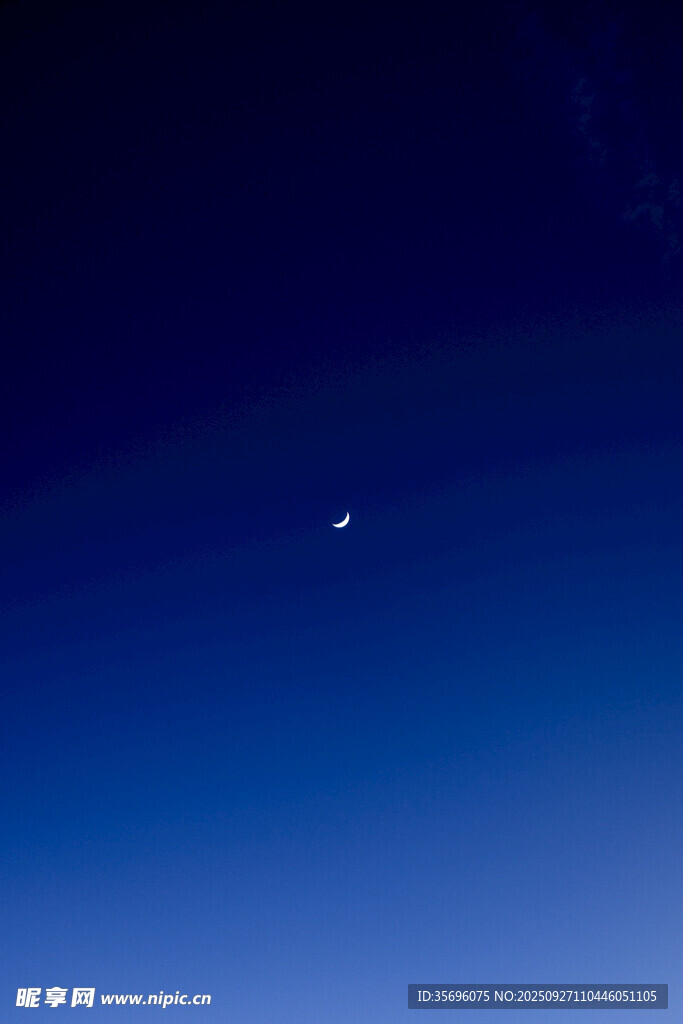 夜空中的明亮星星