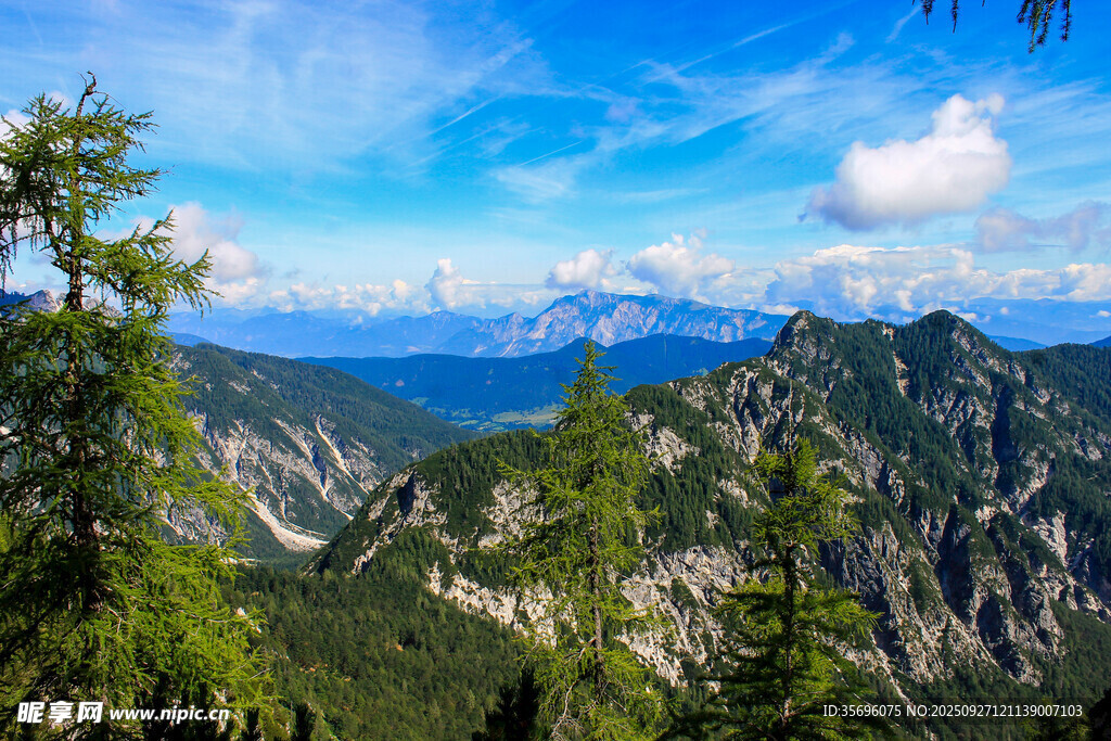 高山美景